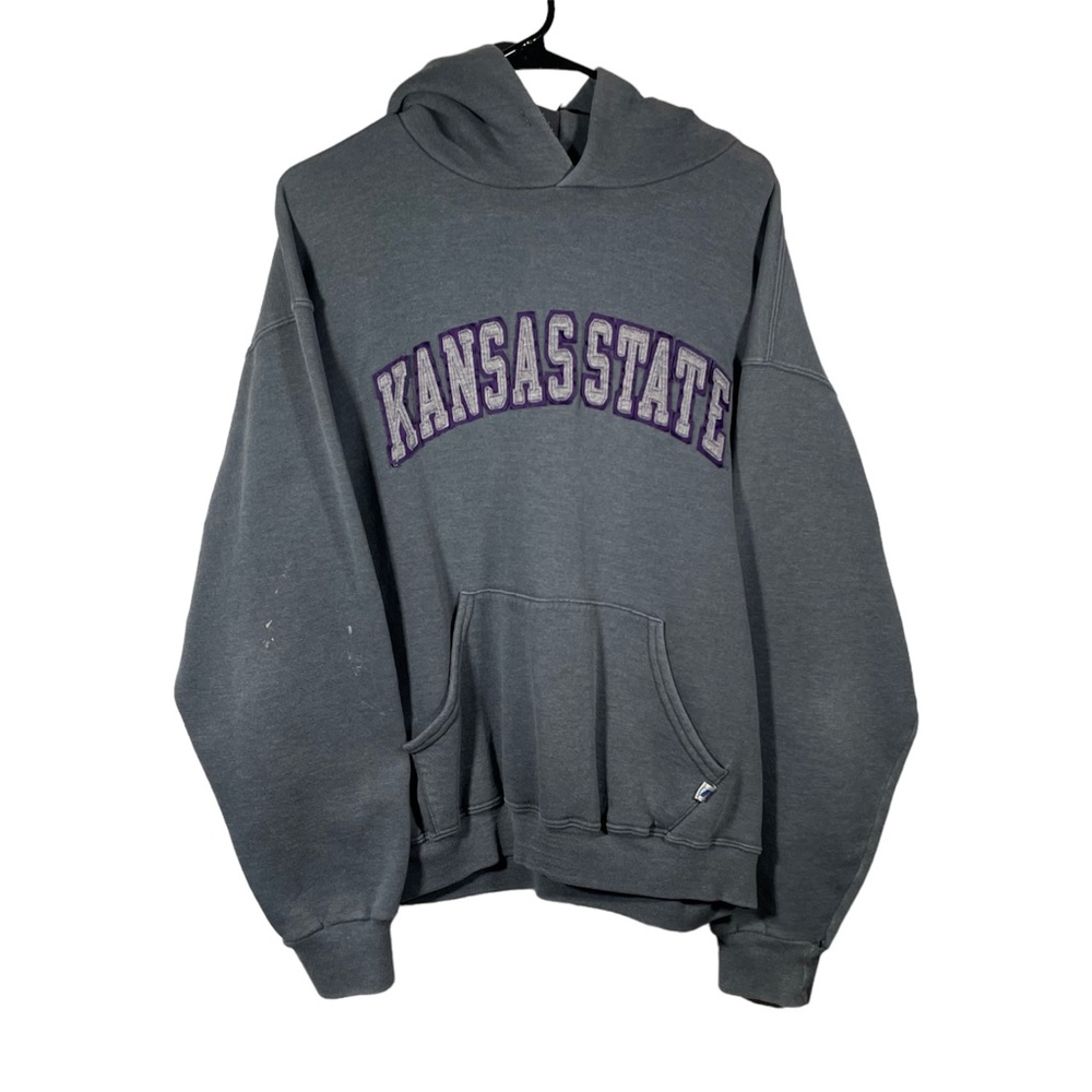 Vintage Y2K Kansas State Wildcats Russell Athletic Hoodie